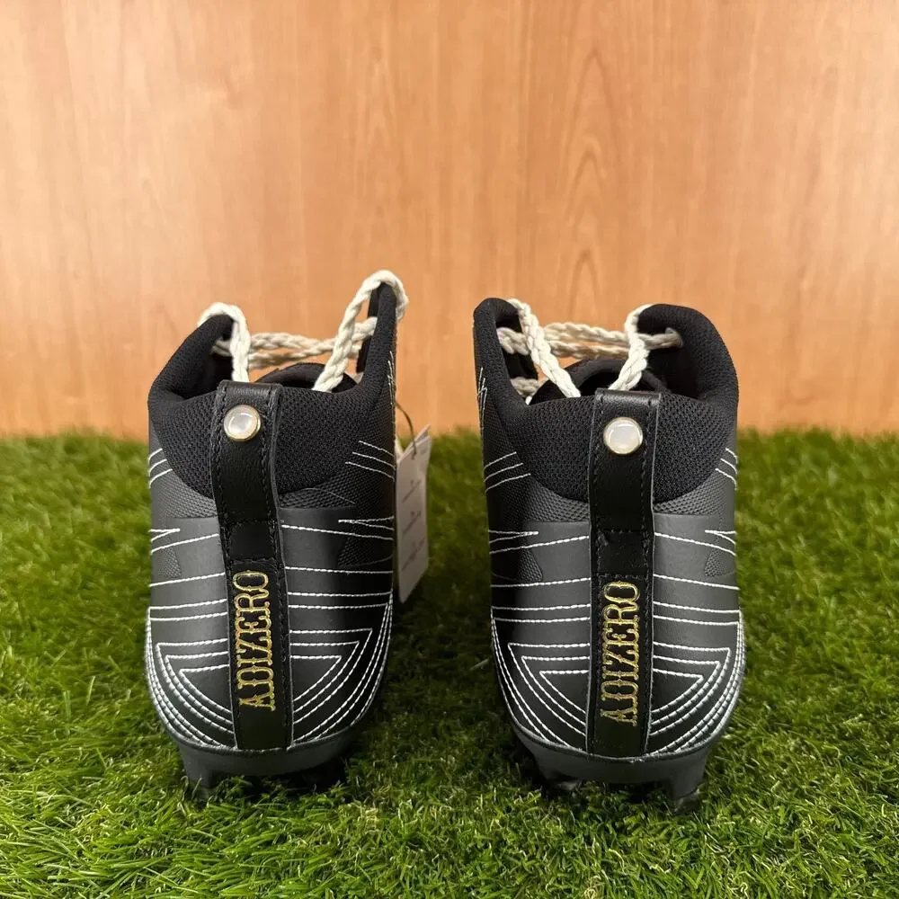 adidas Adizero Chaos II Lineman Rodeo Black Football Cleats JQ1404 Men's Size 12